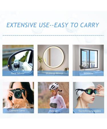 High-Quality Microfiber Cleaning Cloths - 6 Pack (15x18cm) for Glasses Camera Lenses & Screens - Marine & Gray - Buy Online on GoSupps.com