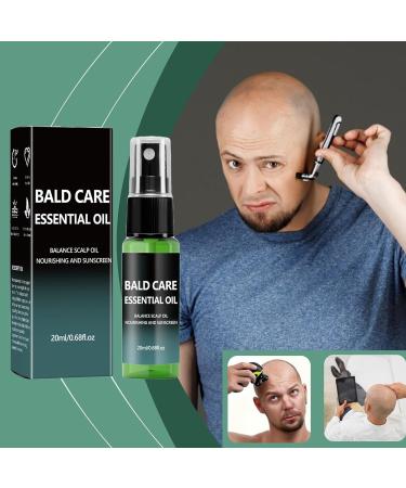 Moisturizing cream for bald heads | 20 ml soothing natural liquid scalp hydration | for tense and irritated follicles suitable for men dads male colleagues and girlfriends - Buy Online on GoSupps.com