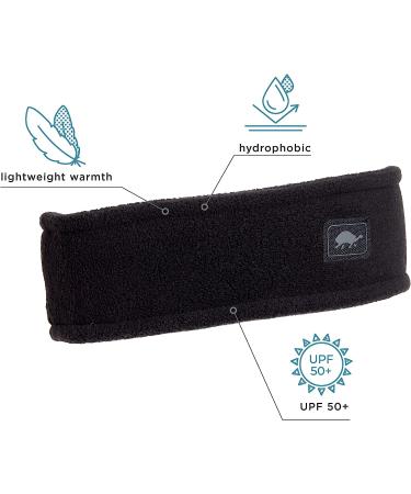 Turtle Fur Chelonia 150 Classic Fleece Double-Layer Headband in Black - Shop Now - Buy Online on GoSupps.com