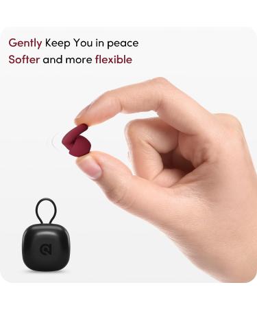 Audree Soft Ear Plugs | 28dB Noise Reduction for Sleeping, Concerts, Motorcycles, Airplanes | Reusable & Comfortable with 8 Silicone Ear Tips - Buy Online on GoSupps.com