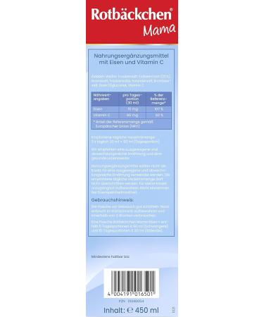 Buy ROTB CKCHEN Mama Iron+ 3-Pack Iron & Vitamin C Dietary Supplement (3 x 450 ml) | International Shipping Available - Buy Online on GoSupps.com