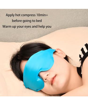 Gel Eye Cover Reusable Eye Cooling Masque Gel | Shading Design Sleeping Tool for Business Trip Travel Home and Car - Buy Online on GoSupps.com