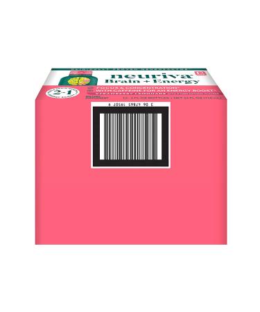 Neuriva Brain + Energy Shots - Nootropic Supplement for Focus & Energy Boost - 12 Count Strawberry Lemonade - Buy Online on GoSupps.com