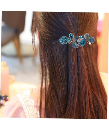 Beaupretty Spring Hair Clip rhinestone hair clip girls hair clips hair barrettes for girls blue hair clips barrettes for thick hair girl hair clips bridal hair pin rhinestones Miss - Buy Online on GoSupps.com