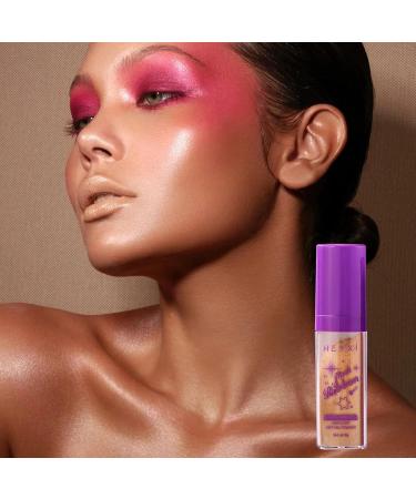 Fairy Powder Highlighter Rich Pigmented Highlighter Powder Highlighter Makeup | Instant Glow Luminizer for Face Hair Body High Gloss Highlighter Stick for Makeup Wynott 03# - Buy Online on GoSupps.com