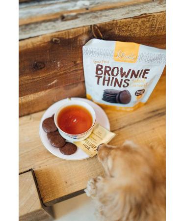Lillabee Brownie Thins Variety Pack - Paleo Friendly, Gluten Free, Carb Smart, Healthy Snacks - High Protein Crunchy Cookies - 4oz Bag (3 Pack) - Grain, Soy, and Dairy Free - 3 Count Pack - Buy Online on GoSupps.com