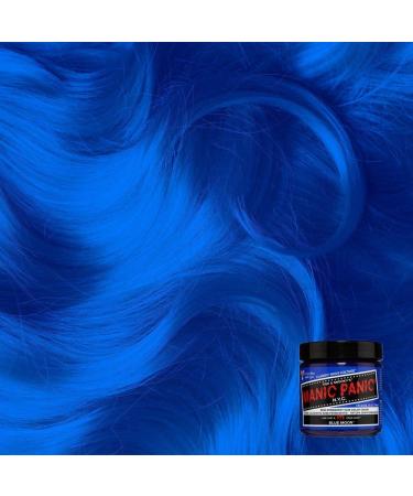 Manic Panic Blue Moon Classic Creme - Vegan & Cruelty-Free Semi-Permanent Hair Dye (3 x 118ml) - Perfect for Bold Blue Hair! - Buy Online on GoSupps.com