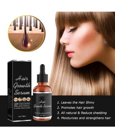 Rennora Hair Growth Serum & Oil for Dry Damaged Hair | Fast Natural Regrowth for All Hair Types | Herbal Vitamin Formula for Black Women (2 PCS - Buy Online on GoSupps.com