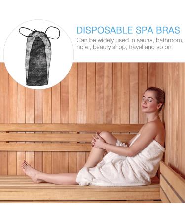 Healifty 100Pcs Women Disposable Thong Panties Disposable Womens Underwear for Spa Travel Black - Buy Online on GoSupps.com