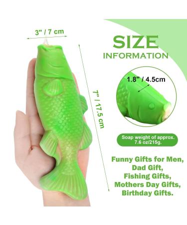 Handmade Bass Soap on a Rope - Perfect Christmas Gift for Men | Funny Fishing Dad Gifts & Birthday Party Ideas - Buy Online on GoSupps.com