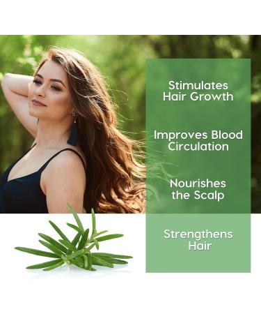 ELBBUB Rosemary Oil for Hair Growth - Undiluted Rosemary Oil for Hair Skin - Cleansing Rosemary Essential Oil for Dry Scalp Care Rid of Itchy and Dry Scalp 1 120.0 millilitre - Buy Online on GoSupps.com
