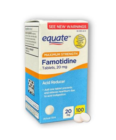 FUSION SHOP STORE Smart choices meaningful life! Famotidine 20mg Maximum Strength- Tablets 100ct (Pack of 1)