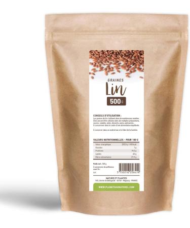 Flaxseed - 500g - Bag - Buy Online on GoSupps.com