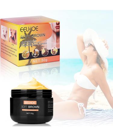 LOPHE Self Tan Body Cream Premium Sunbed Tanning Accelerator Cream Longlasting Moisturizing Sunless Tanning Lotion Self Tanner Cream Fast tanning Achieve A Natural Tanning 50g - Buy Online on GoSupps.com