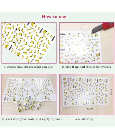 Gold Slider Decals Winter Nail Design Maple Leaf Nail Stickers 3D Valentine Rose Holographics(CJ-017) - Buy Online on GoSupps.com