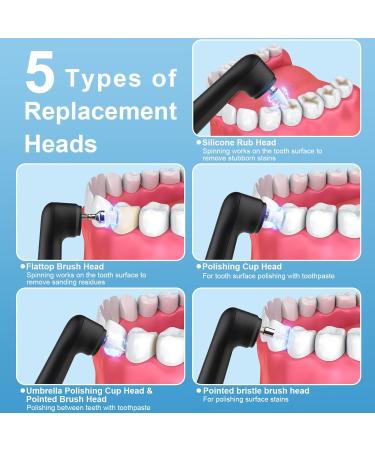 EMOCCI PRO Teeth Whitening Kit Teeth Remover Teeth Cleaning Kit Tartar Stain Remover Teeth Polishing after cleaning teeth to reduce plaque deposits - Buy Online on GoSupps.com