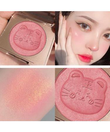 LTLWSH Blush Palette Matte Blush Shimmer Blush for Girls Contour Makeup Palette Natural Face Blush Highlighter Makeup Pink - Buy Online on GoSupps.com
