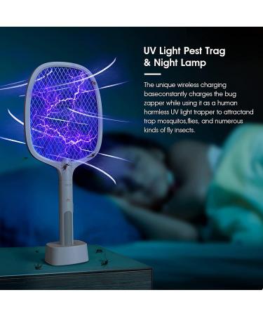 iMirror Bug Zapper Racket - 2 in 1 Rechargeable Electric Fly & Mosquito Swatter (3 Pack, 1800mAH) - Buy Online on GoSupps.com