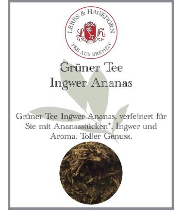 Lerbs & Hagedorn Green tea with ginger and pineapple 250g