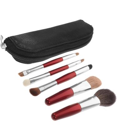FOMIYES 5 Sets Makeup Brush with Bag Makeup Brush for Women Cosmetics Brush Makeup Blush Applicator Women s Suits Girl's Eyeshadow Brush Aluminum Tube Travel The Face Tool - Buy Online on GoSupps.com