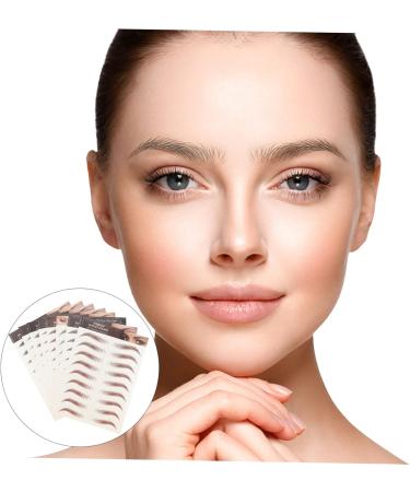 Mipcase 8pcs Imitation Eco Eyebrow Sticker Stickers 6d Hair-like Eyebrows Water Transfer Eyebrow Sticker 3d - Buy Online on GoSupps.com