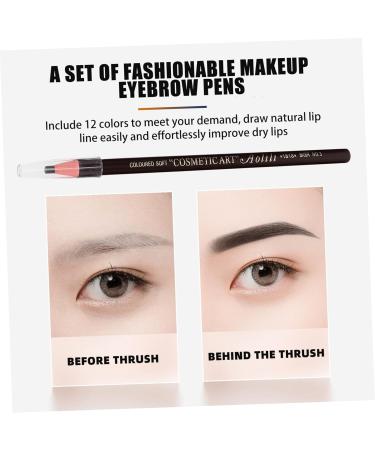 BIUDECO 10pcs Eyebrow Pencil Debarking Tool Eyebrow Pens Waterproof Eyebrow Pen Waterproof Makeup Paper - Buy Online on GoSupps.com