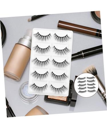 5 Pair Fake Lashes Artificial Lashes Eyelashes Natural Style - Buy Online on GoSupps.com