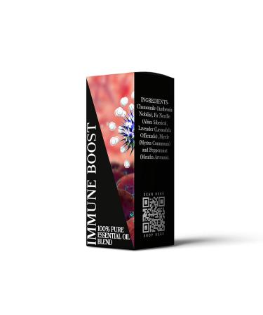 Buy Mystic Moments Boost Essential Oil Blend 10ml - Aromatherapy for Energy & Focus | International Shipping Available - Buy Online on GoSupps.com