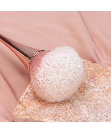 Dust Brush - Loose Powder Standing Brush Face Makeup Brush Brush Powder Foundation Brush for Dust Powder Removal Standing four-leaf clover makeup brush gold + PVC - Buy Online on GoSupps.com