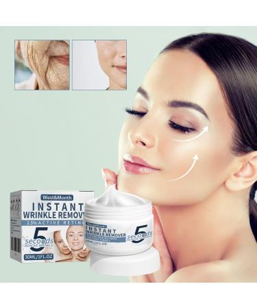 5 Seconds Retinol Face Cream Lightens Eye Fine Lines Hydrating Moisturizing Cream Softens Skin - Buy Online on GoSupps.com