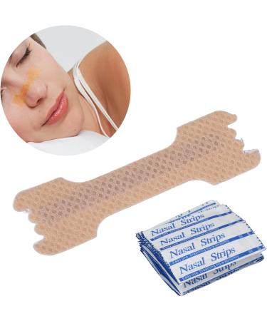 50pcs Nasal Strips for Snoring Relief and Improved Sleep - Lightweight, Portable Nose Patches for Smooth Breathing and Congestion Relief - Buy Online on GoSupps.com