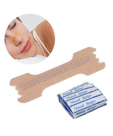 50pcs Nasal Strips for Snoring Relief and Smooth Breathing - Comfortable and Portable Nose Patches for Men and Women - Buy Online on GoSupps.com
