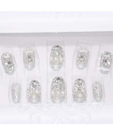 Women Fake Nail 5 Different Sizes Stylish False Nail Easy To Trim Exquisite for Girlfriends for Costume Ball - Buy Online on GoSupps.com