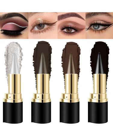 Crayons Yeux Waterproof & Anti-Taches Finition Matte S chage Rapide pour Maquillage Naturel ou Smokey Professional Makeup Eyeliner Long Lasting (03) - Buy Online on GoSupps.com