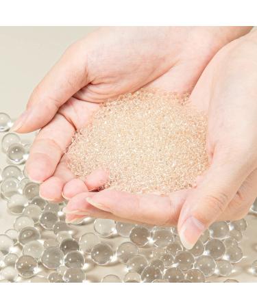 ZTML MS 16000 Clear Water Gel Jelly Beads - Non Toxic Vase Filler for Soilless Planting, Wedding Centerpiece, Floral Arrangement - 16,000 Pieces (Clear) - Buy Online on GoSupps.com