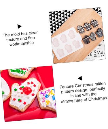 Alipis 1pc Christmas Stencils Chocolate Cupcakes Molds for Resin Baking Molds Kit with Cover Cookie 3D - Buy Online on GoSupps.com