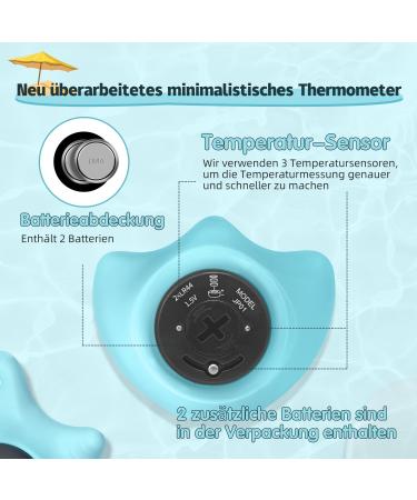 Babyelf Baby Bath Thermometer | Safe Digital Water Thermometer for Kids & Toddlers - Child-Safe Floating Bath Toy - Buy Online on GoSupps.com