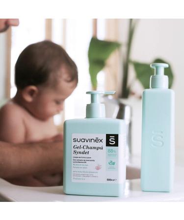 Suavinex Baby Shampoo for Sensitive Skin 750ml - Gentle Formula for Infants | International Shipping Available - Buy Online on GoSupps.com
