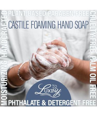 Castile soap Liquid Foaming Hand Soap All Natural Moisturizing Hand Wash for the Kitchen & Bathroom Palm Oil Free Vegan & Cruelty Free Made in the USA 8.45 oz. 2 Pack (Eucalyptus Spearmint) - Buy Online on GoSupps.com
