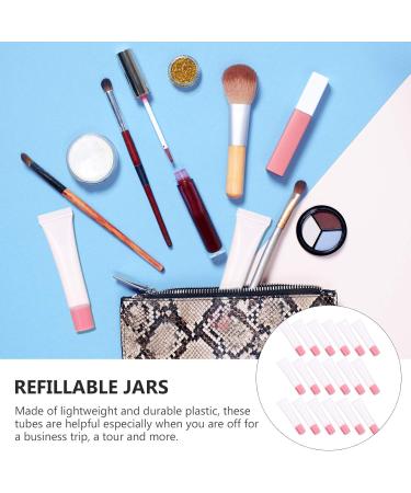 FRCOLOR 15ml Empty Lip Gloss Tubes - Refillable Squeeze Tubes (50pcs Rose Pink) for DIY Beauty - Buy Online on GoSupps.com