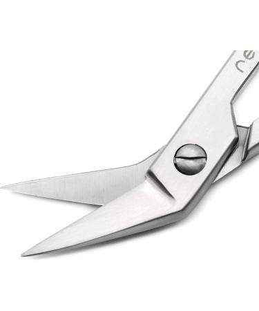 REMOS Toenail Scissors with Angled tip Made of Stainless Steel - 18 cm - Buy Online on GoSupps.com
