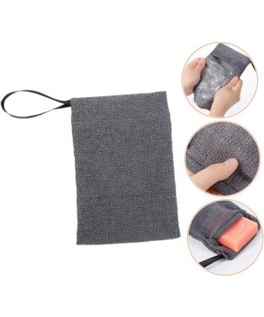LALADEFIEE 6pcs Soap Bag Household Soap Mesh Bag Soap Loofah Exfoliating Soap Pouch Foam Net Polyester Grey - Buy Online on GoSupps.com