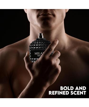 Men's Cologne Milano Long Lasting Eau De Toilette Natural Body Spray Perfume Fresh Scent 3.4 Fl Oz Daily Used VL 3.4 Fl Oz (Pack of 2) - Buy Online on GoSupps.com