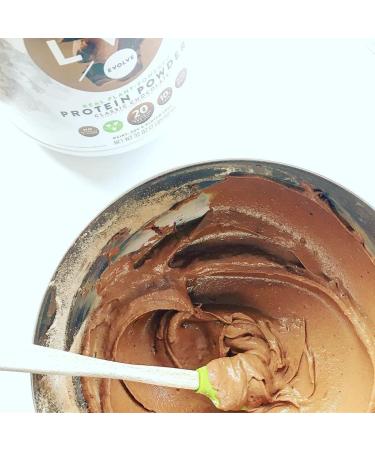 Evolve Plant Based Protein Powder - Double Chocolate, 20g Vegan Protein, Dairy Free, Non-GMO - 1 lb - Buy Online on GoSupps.com