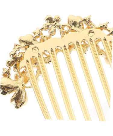 MAGICLULU hair accessories wedding alloy Korean version spring wedding hair clips for brides top clip diamond bride Diamond hairpin hair side combs large comb hair clip decor - Buy Online on GoSupps.com