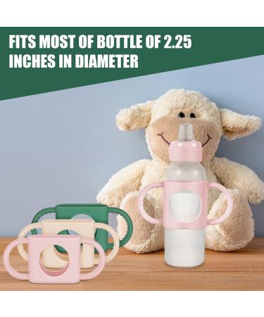3PC Baby Bottle Handles Compatible with Dr. Brown & NUK - Soft BPA-Free Silicone for Comfort - Buy Online on GoSupps.com