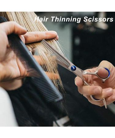 Jiasoval Professional 6 Inch Hairdressing Scissors Set for Hair Cutting & Beard Trimming - Ideal for Men, Women, Children, and Pets at Home or Salon - Buy Online on GoSupps.com