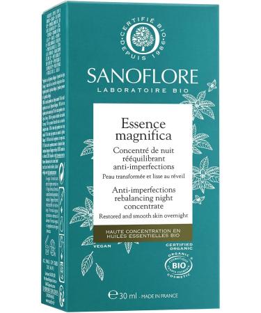 Sanoflore Essence Magnifica Organic Rebalancing Botanical Night Concentrate 30ml - Buy Online on GoSupps.com