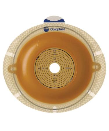 Ostomy Barrier Trim to Fit Extended Wear Double Layer Adhesive 2-3/8 Inch Flange Blue Code 5/8-1-3/4 Stoma 11035 - Box of 5