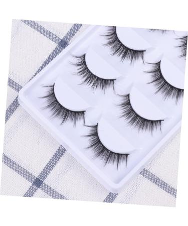 minkissy Metal Hairpin Stick 80 Pairs Lashes Natural Natural Eyelashes Natural Eyelashes Cross Eyelashes Dense 3d Banana Hair Claw Clips Pink - Buy Online on GoSupps.com